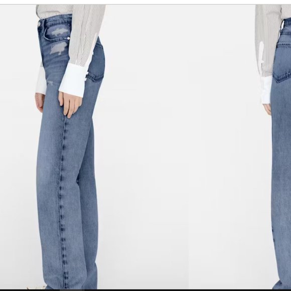 Frame Le Jane Downpour Rips, New without tags, size 27 - Picture 4 of 4